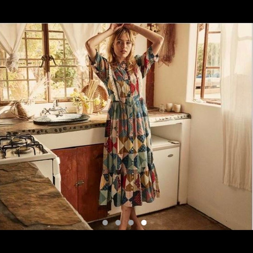 Doen Darby Patchwork Dress
